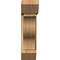 Ekena Millwork Funston Slat Rough Sawn Bracket w/ Offset Brace, Western Red Cedar, 8"W x 26"D x 30"H BKT0806X26X30FST06RWR - alternate 2